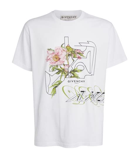 givenchy white t shirt harrods|Givenchy t shirt euro.